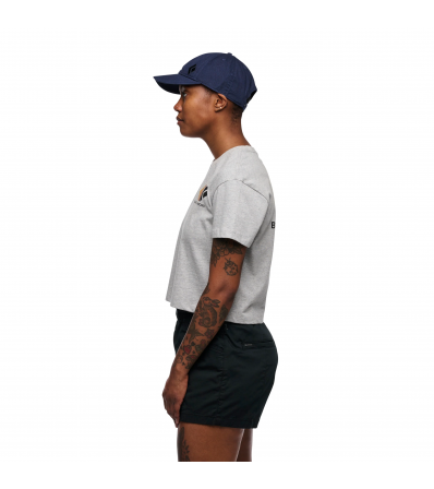 Black Diamond Faded Crop SS Tee W's