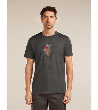Icebreaker Merino 150 Tech Lite SS Tee Bear Catch M's