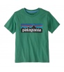 Patagonia Kid's P-6 Logo T-Shirt